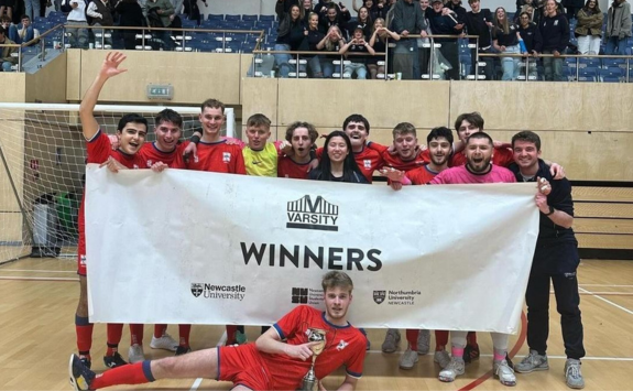 Newcastle won the Varsity competition against Northumbria for the third year in a row